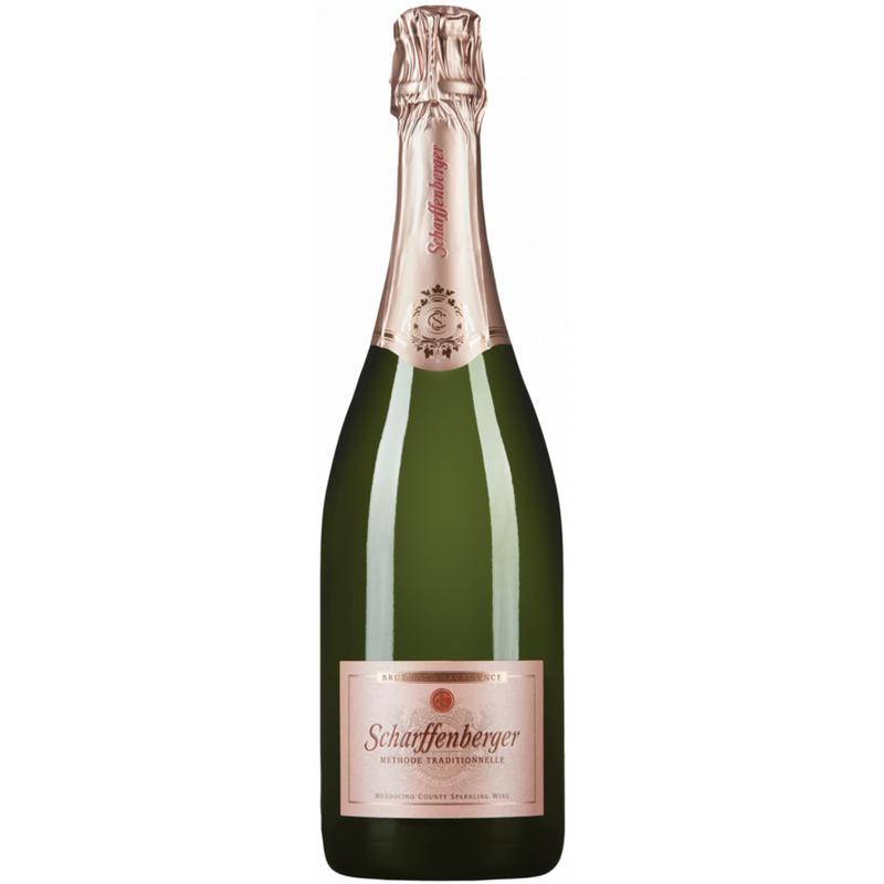 Scharffenberger Brut Rose Excellence Mendocino County - Available at Wooden Cork