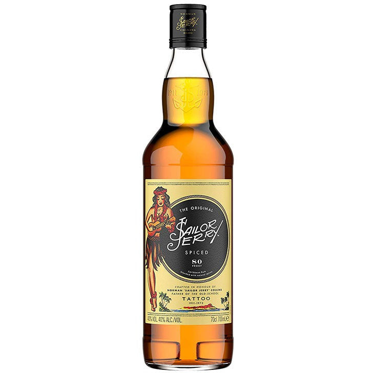 Sailor Jerry Spiced Rum - Available at Wooden Cork