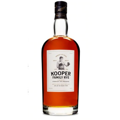 Kooper Family Rye Whisky - Available at Wooden Cork