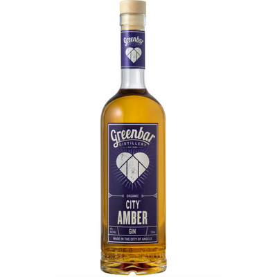 Greenbar Distillery City Amber Gin - Available at Wooden Cork