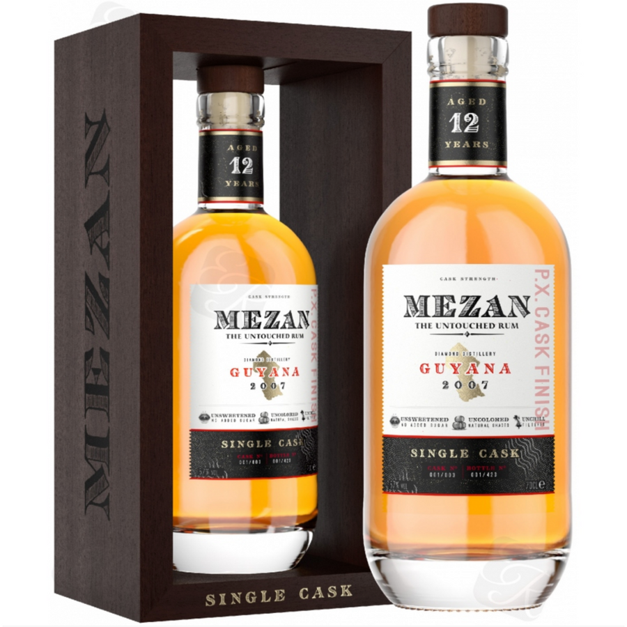 Mezan Single Distillery Rum Guyana 2007 - Available at Wooden Cork