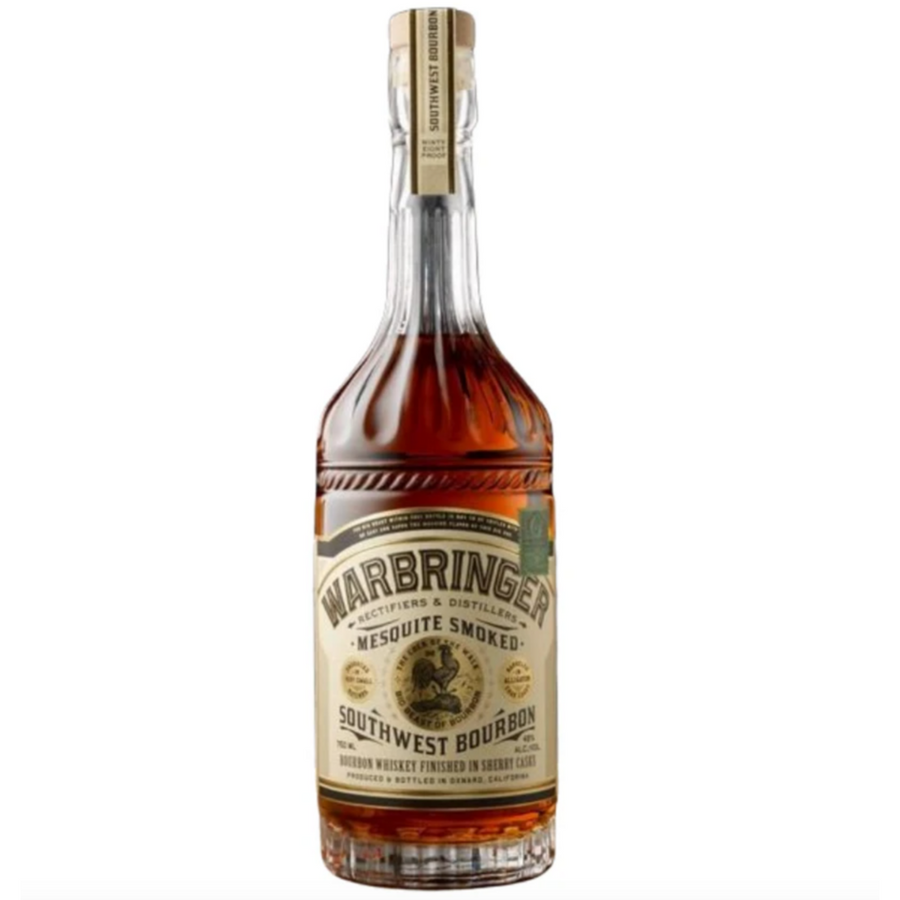 Warbringer Mesquite Smoked Southwest Bourbon Whiskey - Available at Wooden Cork