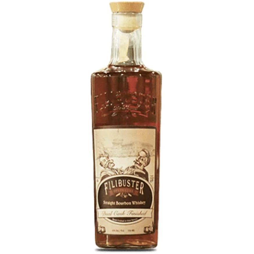 Filibuster Single Estate Straight Bourbon Whiskey - Available at Wooden Cork