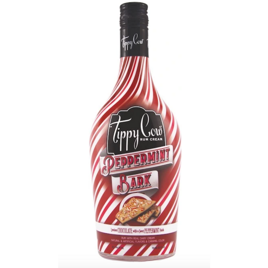 Tippy Cow Peppermint Bark Rum Cream - Available at Wooden Cork