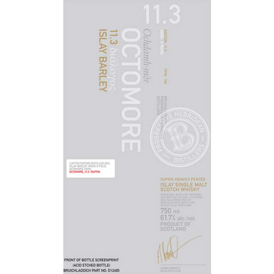 Bruichladdich Octomore 11.3 Single Malt Scotch Whiskey - Available at Wooden Cork