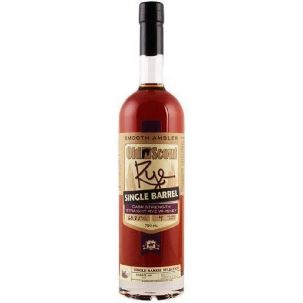 Smooth Ambler Old Scout Single Barrel Rye - Available at Wooden Cork