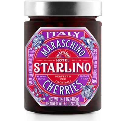 Hotel Starlino Maraschino Cherries - Available at Wooden Cork