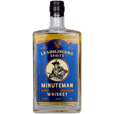 Leadslingers Minuteman Single Malt Whiskey - Available at Wooden Cork