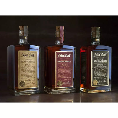 Blood Oath Trilogy Set Pact No. 1-2-3 Kentucky Straight Bourbon Whiskey - Available at Wooden Cork
