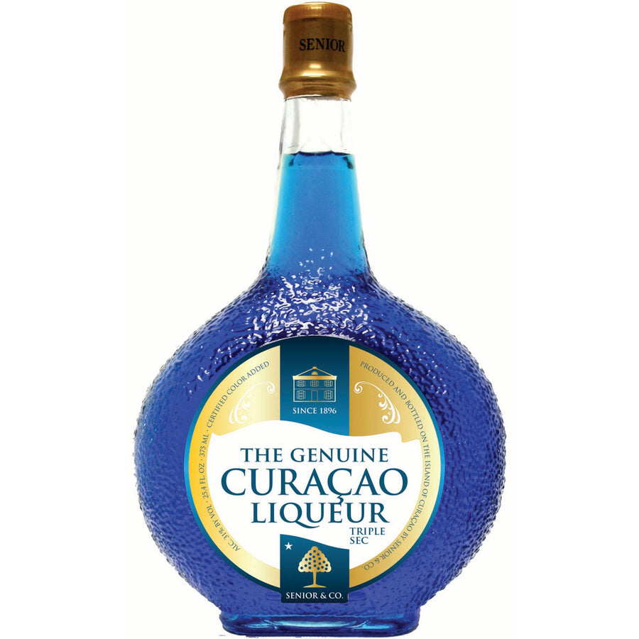 Senior & Co The Genuine Curacao Liqueur - Blue - Available at Wooden Cork