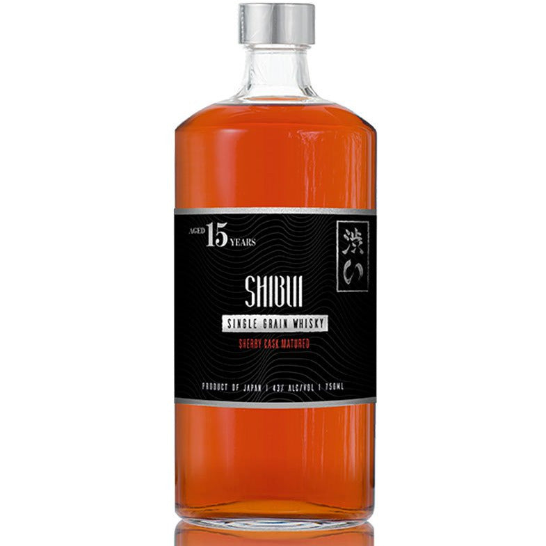 Shibui 15 Year Single Grain Sherry Oak Whisky 750ml - Available at Wooden Cork