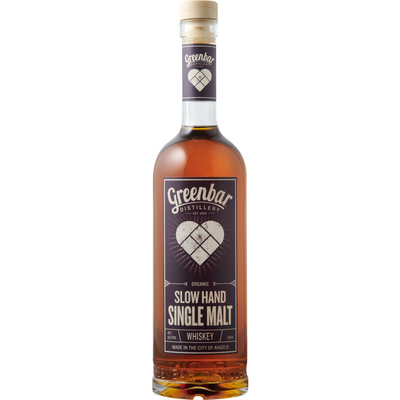 Greenbar Distillery Slow Hand Single Malt Whiskey - Available at Wooden Cork