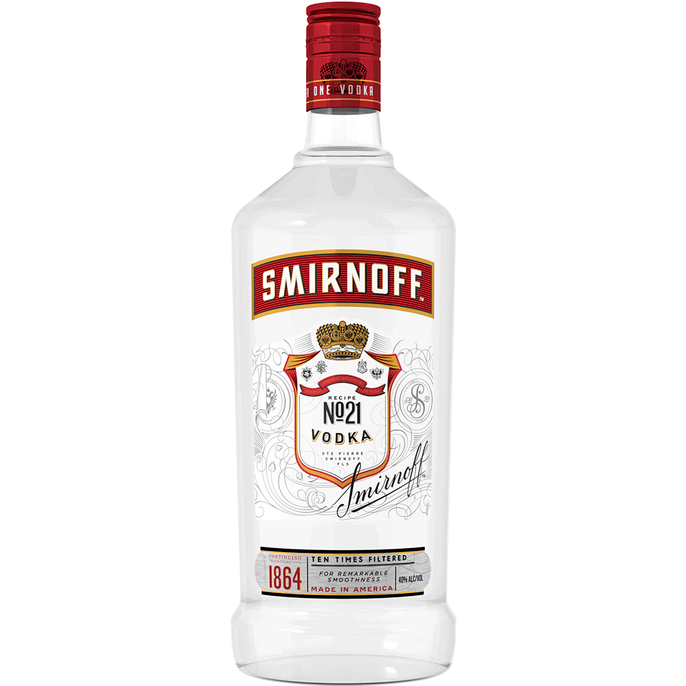 Smirnoff Vodka 1.75L - Available at Wooden Cork