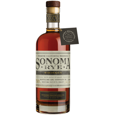 Sonoma Distilling Co. Sonoma Rye Whiskey 96 Proof - Available at Wooden Cork