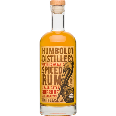 Humboldt Distillery Spiced Rum - Available at Wooden Cork