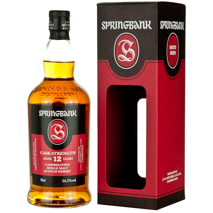 Springbank 12 Year Cask Strength Scotch Whiskey - Available at Wooden Cork