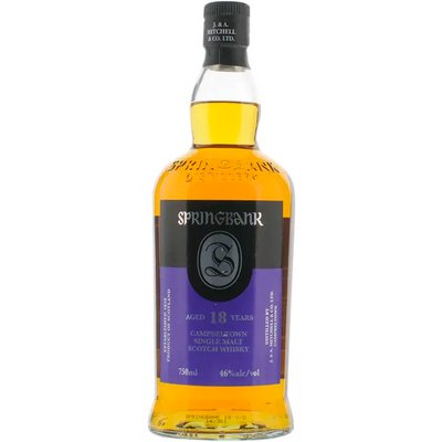 Springbank 18 Year Old Scotch - Available at Wooden Cork