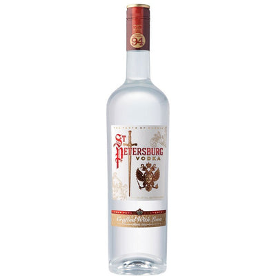 St Petersburg Organic Russian Vodka - Available at Wooden Cork
