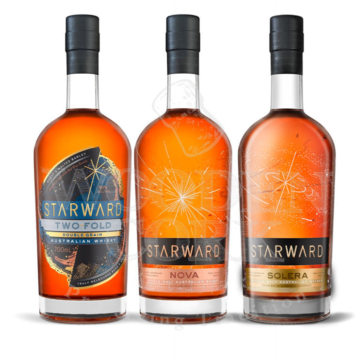 Starward Australian Whiskey Lineup Bundle - Available at Wooden Cork