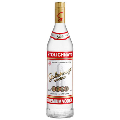 Stolichnaya Vodka, The Original - 750 ml - Available at Wooden Cork