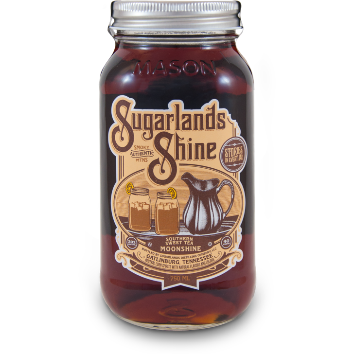 Sugarlands Shine Southern Sweet Tea Moonshine - Available at Wooden Cork