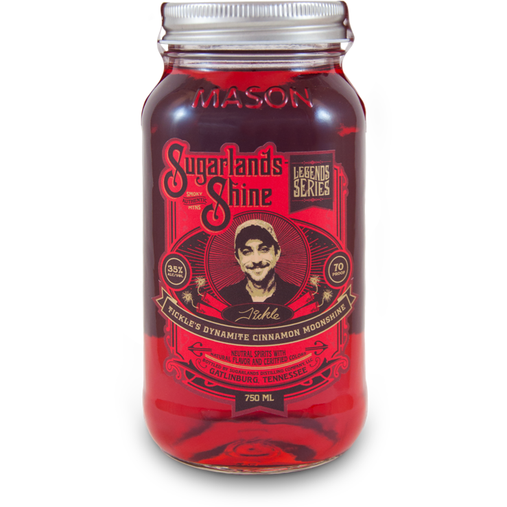 Sugarlands Shine Tickle's Dynamite Cinnamon Moonshine - Available at Wooden Cork