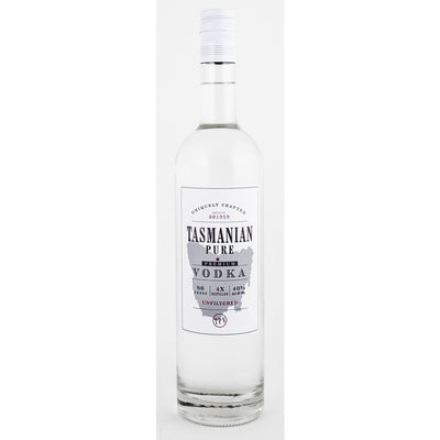 Tasmanian Pure Vodka - Available at Wooden Cork