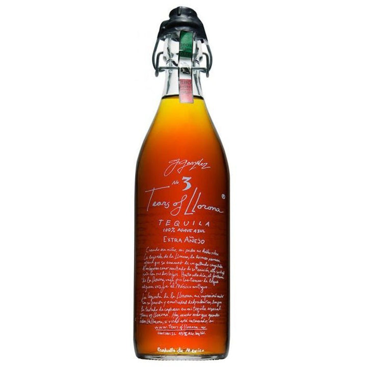 Tears of Llorona No. 3 Extra Añejo Tequila - Signed by German Gonzalez - Available at Wooden Cork