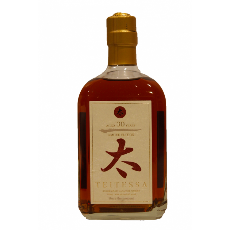 Teitessa 30 Years Old Single Grain Japanese Whisky Limited Edition - Available at Wooden Cork