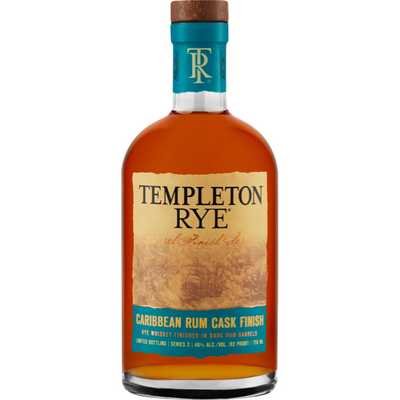Templeton Barrel Finished Series Caribbean Rum Cask Finish Rye Whisky Finished In Dark Rum Barrels - Available at Wooden Cork