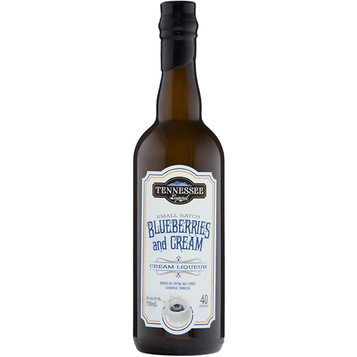 Tennessee Legend Blueberries & Cream Liqueur - Available at Wooden Cork