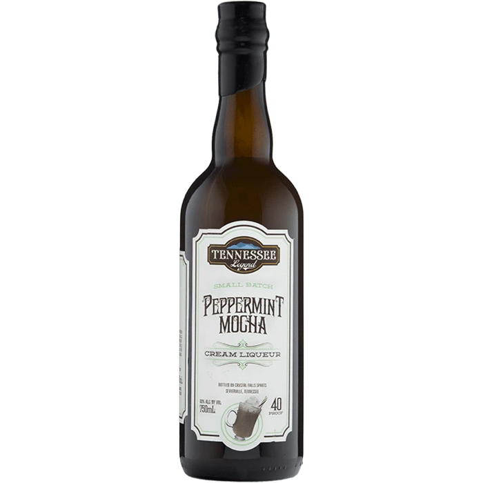 Tennessee Legend Peppermint Mocha Cream Liqueur - Available at Wooden Cork