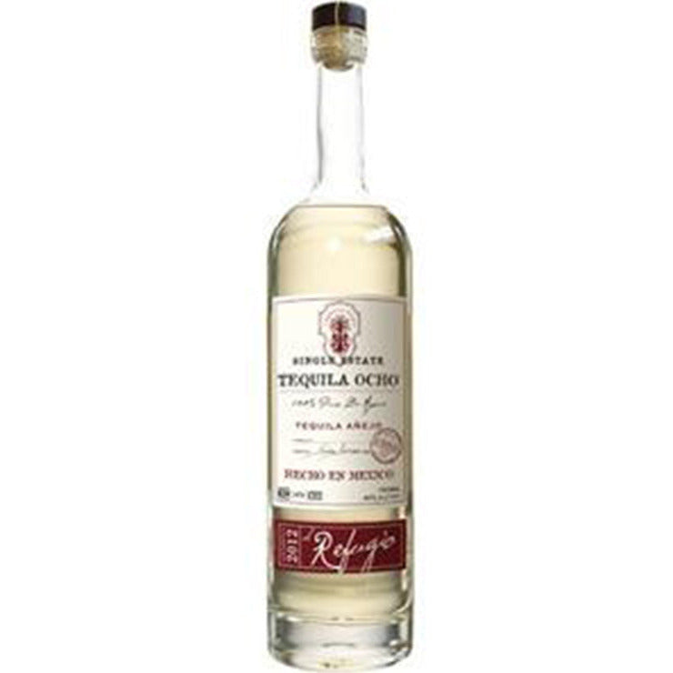 Buy Tequila Ocho El Refugio Añejo Tequila | Tequila Ocho - Wooden Cork ...