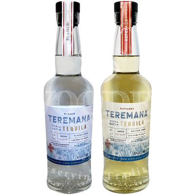 Teremana Blanco 375ml & Reposado 375ml Tequila Bundle - Available at Wooden Cork