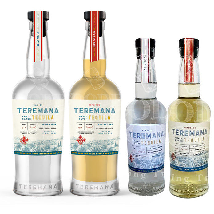 Teremana Blanco & Reposado Tequila Double 750ml & 375ml Combo Bundle - Available at Wooden Cork