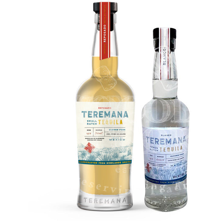 Teremana Reposado 750ml & Blanco 375ml Tequila Bundle - Available at Wooden Cork