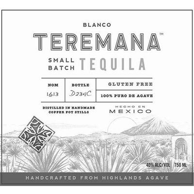 Teremana Blanco Tequila 375ml - Available at Wooden Cork