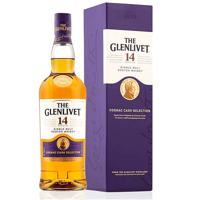 The Glenlivet 14 Year Old Single Malt Scotch Whisky - Available at Wooden Cork