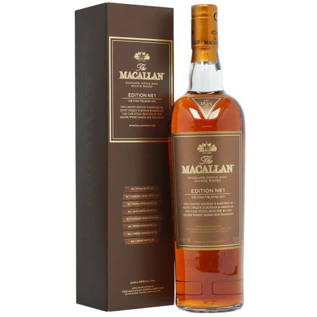 The Macallan Edition No. 1 - Available at Wooden Cork