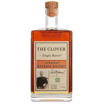 The Clover Whiskey 4 Years Old Single Barrel Straight Bourbon Whiskey - Available at Wooden Cork