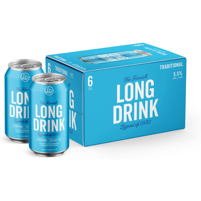 The Finnish Long Drink Company Traditional Cocktail 6pk - Available at Wooden Cork