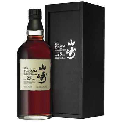 The Yamazaki 25 Year Old Single Malt Japanese Whisky - Available at Wooden Cork