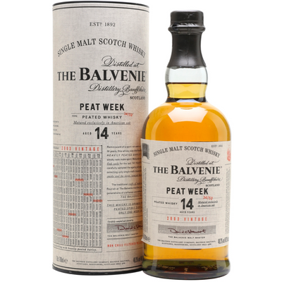 The Balvenie Peat Week 14 Year Old - Available at Wooden Cork