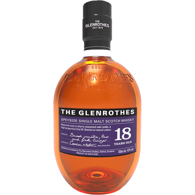 The Glenrothes Single Malt 18 Year - Available at Wooden Cork