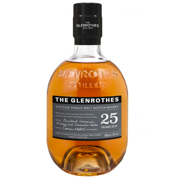 The Glenrothes Single Malt 25 Year - Available at Wooden Cork
