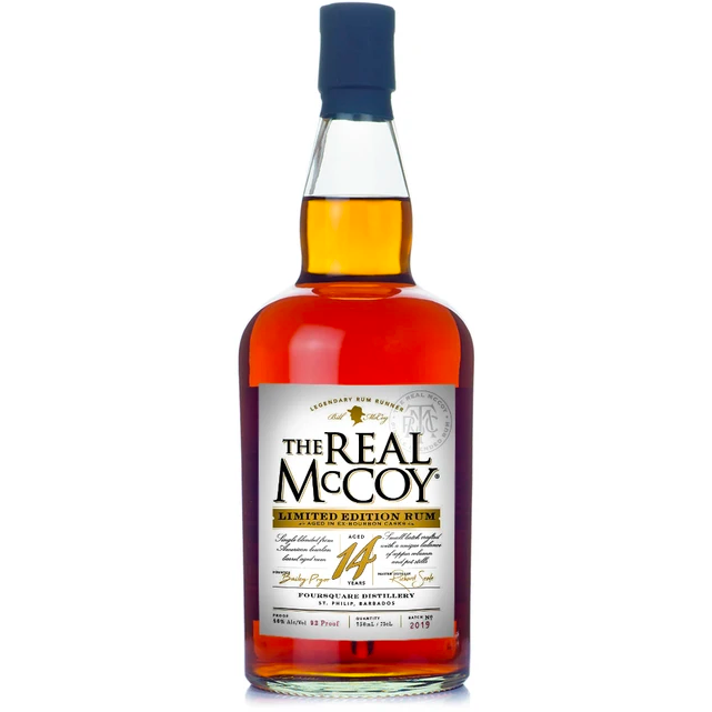 The Real McCoy 14 Year Rum - Available at Wooden Cork