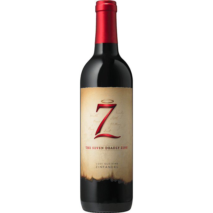 The Seven Deadly Zins Zinfandel - Available at Wooden Cork