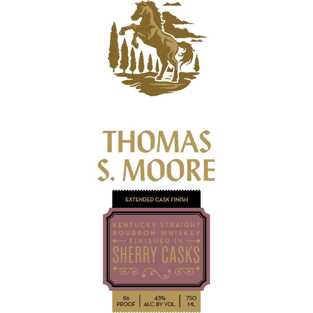 Thomas S. Moore Extended Cask Sherry Finish - Available at Wooden Cork