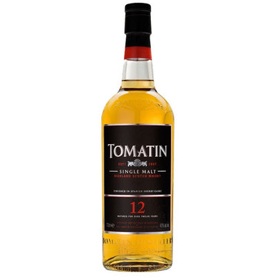 Tomatin 12 Years Old Highland Single Malt Scotch Whisky 86 Proof - Available at Wooden Cork