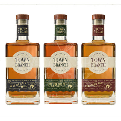 Town Branch Bourbon, Single Malt & Rye Bundle - Available at Wooden Cork